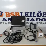 LOTE 061 - 01 SCANNER MERCEDES STAR C3 DIAGNOSTICO. (NO ESTADO) ATENÇÃO! FAZER A VISITAÇÃO ANTES DE ARREMATAR, NÃO SABEMOS SE FUNCIONA. LEILÃO NÃO TEM GARANTIA E NEM DEVOLUÇÃO, SUJEITO A POSSÍVEIS AVARIAS VISÍVEIS/OCULTAS E/OU AUSÊNCIA DE COMPONENTES.