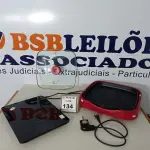 LOTE 134 - 01 GRILL QUADRADA 110V E 01 FOGÃO DE INDUÇÃO MARCA TRAMONTINA. (NO ESTADO) ATENÇÃO! FAZER A VISITAÇÃO ANTES DE ARREMATAR, NÃO SABEMOS SE FUNCIONA. LEILÃO NÃO TEM GARANTIA E NEM DEVOLUÇÃO, SUJEITO A POSSÍVEIS AVARIAS VISÍVEIS/OCULTAS E/OU AUSÊNCIA DE COMPONENTES.