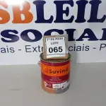 LOTE 065 - 01 LATA DE TINTA ESMALTE PARA MADEIRA E METAIS SUVINIL BRIL COLORADO 3,6L. (NO ESTADO) ATENÇÃO! FAZER A VISITAÇÃO ANTES DE ARREMATAR, NÃO SABEMOS SE FUNCIONA. LEILÃO NÃO TEM GARANTIA E NEM DEVOLUÇÃO, SUJEITO A POSSÍVEIS AVARIAS VISÍVEIS/OCULTAS E/OU AUSÊNCIA DE COMPONENTES.