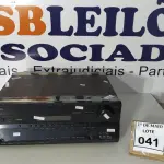 LOTE 041 - 01 RECEIVER TX-SR606 MARCA ONKYO 110V. (NO ESTADO) ATENÇÃO! FAZER A VISITAÇÃO ANTES DE ARREMATAR, NÃO SABEMOS SE FUNCIONA. LEILÃO NÃO TEM GARANTIA E NEM DEVOLUÇÃO, SUJEITO A POSSÍVEIS AVARIAS VISÍVEIS/OCULTAS E/OU AUSÊNCIA DE COMPONENTES.