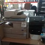 LOTE 171 - 01 IMPRESSORA MULTIFUNCIONAL 6555NX MARCA SAMSUNG, 02 IMPRESSORAS MARCA HP, 01 SCANNER EPSON, 01 TRANSFORMADOR E 01 IMPRESSORA DE ETIQUETAS. (NO ESTADO) ATENÇÃO! FAZER A VISITAÇÃO ANTES DE ARREMATAR, NÃO SABEMOS SE FUNCIONA. LEILÃO NÃO TEM GARANTIA E NEM DEVOLUÇÃO, SUJEITO A POSSÍVEIS AVARIAS VISÍVEIS/OCULTAS E/OU AUSÊNCIA DE COMPONENTES.