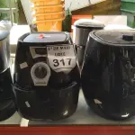 LOTE 317 - 02 BATEDEIRAS, 03 CAFETEIRAS E 02 AIR FRYER INCOMPLETAS. (NO ESTADO) ATENÇÃO! FAZER A VISITAÇÃO ANTES DE ARREMATAR, NÃO SABEMOS SE FUNCIONA. LEILÃO NÃO TEM GARANTIA E NEM DEVOLUÇÃO, SUJEITO A POSSÍVEIS AVARIAS VISÍVEIS/OCULTAS E/OU AUSÊNCIA DE COMPONENTES.