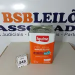LOTE 248 - 01 LATA DE TINTA EXTERIOR/INTERIOR DE 16/18L DELANIL FOSCO BASE P MARCA IQUINE. (NOVO) (NO ESTADO) ATENÇÃO! FAZER A VISITAÇÃO ANTES DE ARREMATAR, NÃO SABEMOS SE FUNCIONA. LEILÃO NÃO TEM GARANTIA E NEM DEVOLUÇÃO, SUJEITO A POSSÍVEIS AVARIAS VISÍVEIS/OCULTAS E/OU AUSÊNCIA DE COMPONENTES.