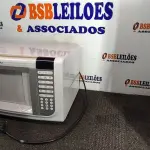 LOTE 039 - 01 MICRO-ONDAS ELECTROLUX 127V. (NO ESTADO EM QUE SE ENCONTRA. SUJEITO A AVARIAS OCULTAS/VISÍVEIS.) BH1519P