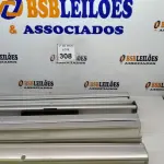 LOTE 308 - 04 PAINÉIS DE PROPAGANDA EM ALUMÍNIO. (NO ESTADO) ATENÇÃO! FAZER A VISITAÇÃO ANTES DE ARREMATAR, NÃO SABEMOS SE FUNCIONA. LEILÃO NÃO TEM GARANTIA E NEM DEVOLUÇÃO, SUJEITO A POSSÍVEIS AVARIAS VISÍVEIS/OCULTAS E/OU AUSÊNCIA DE COMPONENTES.