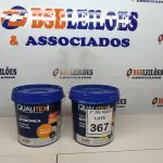 LOTE 367 - 02 BALDES DE TINTA QUALITEX 3,6L SENDO 01 NA COR AREIA E 01 AMARELO SOL. (NOVO) (NO ESTADO) ATENÇÃO! FAZER A VISITAÇÃO ANTES DE ARREMATAR, NÃO SABEMOS SE FUNCIONA. LEILÃO NÃO TEM GARANTIA E NEM DEVOLUÇÃO, SUJEITO A POSSÍVEIS AVARIAS VISÍVEIS/OCULTAS E/OU AUSÊNCIA DE COMPONENTES.