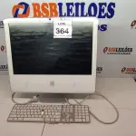 LOTE 364 - 01 ALL IN ONE APPLE COM TECLADO E AVARIAS NA TELA. (NO ESTADO) ATENÇÃO! FAZER A VISITAÇÃO ANTES DE ARREMATAR, NÃO SABEMOS SE FUNCIONA. LEILÃO NÃO TEM GARANTIA E NEM DEVOLUÇÃO, SUJEITO A POSSÍVEIS AVARIAS VISÍVEIS/OCULTAS E/OU AUSÊNCIA DE COMPONENTES.