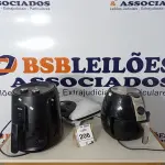 LOTE 206 - 02 AIR FRYER, SENDO 01 110V E 01 GRILL MARCA BRITÂNIA 220V. (NO ESTADO) ATENÇÃO! FAZER A VISITAÇÃO ANTES DE ARREMATAR, NÃO SABEMOS SE FUNCIONA. LEILÃO NÃO TEM GARANTIA E NEM DEVOLUÇÃO, SUJEITO A POSSÍVEIS AVARIAS VISÍVEIS/OCULTAS E/OU AUSÊNCIA DE COMPONENTES.