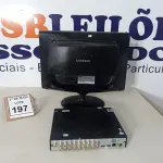 LOTE 197 - 01 MONITOR LCD 19’’ SAMSUNG E 01 DVR MARCA INTELBRAS. (NO ESTADO) ATENÇÃO! FAZER A VISITAÇÃO ANTES DE ARREMATAR, NÃO SABEMOS SE FUNCIONA. LEILÃO NÃO TEM GARANTIA E NEM DEVOLUÇÃO, SUJEITO A POSSÍVEIS AVARIAS VISÍVEIS/OCULTAS E/OU AUSÊNCIA DE COMPONENTES.
