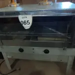 LOTE 065 - 01 FORNO ELÉTRICO. (NO ESTADO EM QUE SE ENCONTRA. SUJEITO A AVARIAS OCULTAS/VISÍVEIS.)