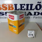 LOTE 274 - 01 LATA DE TINTA INTERIOR/EXTERIOR LIMPA FACIL DE 16/18L COR BASE C BRANCO MARCA IQUINE. (NOVO) (NO ESTADO) ATENÇÃO! FAZER A VISITAÇÃO ANTES DE ARREMATAR, NÃO SABEMOS SE FUNCIONA. LEILÃO NÃO TEM GARANTIA E NEM DEVOLUÇÃO, SUJEITO A POSSÍVEIS AVARIAS VISÍVEIS/OCULTAS E/OU AUSÊNCIA DE COMPONENTES.