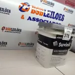 LOTE 378 - 01 BALDE DE TINTA SUVINIL INTERIORES FOSCOS 18L NA COR FOSCO BRANCO. VENCIMENTO 10/2027 (NOVO) (NO ESTADO) ATENÇÃO! FAZER A VISITAÇÃO ANTES DE ARREMATAR, NÃO SABEMOS SE FUNCIONA. LEILÃO NÃO TEM GARANTIA E NEM DEVOLUÇÃO, SUJEITO A POSSÍVEIS AVARIAS VISÍVEIS/OCULTAS E/OU AUSÊNCIA DE COMPONENTES.