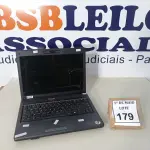 LOTE 179 - 01 NOTEBOOK SEM FONTE MARCA VECTOR.  (NO ESTADO) ATENÇÃO! FAZER A VISITAÇÃO ANTES DE ARREMATAR, NÃO SABEMOS SE FUNCIONA. LEILÃO NÃO TEM GARANTIA E NEM DEVOLUÇÃO, SUJEITO A POSSÍVEIS AVARIAS VISÍVEIS/OCULTAS E/OU AUSÊNCIA DE COMPONENTES.