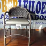 LOTE 013 - 01 CADEIRA DE JARDIM.  (NO ESTADO EM QUE SE ENCONTRA. SUJEITO A AVARIAS OCULTAS/VISÍVEIS.)  AV9974V