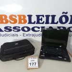 LOTE 177 - 01 NOTEBOOK SEM FONTE MARCA ITAUTEC COM CASE.  (NO ESTADO) ATENÇÃO! FAZER A VISITAÇÃO ANTES DE ARREMATAR, NÃO SABEMOS SE FUNCIONA. LEILÃO NÃO TEM GARANTIA E NEM DEVOLUÇÃO, SUJEITO A POSSÍVEIS AVARIAS VISÍVEIS/OCULTAS E/OU AUSÊNCIA DE COMPONENTES.