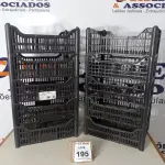 LOTE 195 - 10 CESTAS ORGANIZADORAS. (NO ESTADO) ATENÇÃO! FAZER A VISITAÇÃO ANTES DE ARREMATAR, NÃO SABEMOS SE FUNCIONA. LEILÃO NÃO TEM GARANTIA E NEM DEVOLUÇÃO, SUJEITO A POSSÍVEIS AVARIAS VISÍVEIS/OCULTAS E/OU AUSÊNCIA DE COMPONENTES.