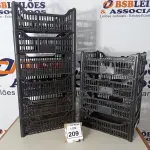 LOTE 209 - 10 CESTAS ORGANIZADORAS. (NO ESTADO) ATENÇÃO! FAZER A VISITAÇÃO ANTES DE ARREMATAR, NÃO SABEMOS SE FUNCIONA. LEILÃO NÃO TEM GARANTIA E NEM DEVOLUÇÃO, SUJEITO A POSSÍVEIS AVARIAS VISÍVEIS/OCULTAS E/OU AUSÊNCIA DE COMPONENTES.