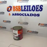 LOTE 366 - 01 LATA DE TINTA ESMALTE PARA MADEIRAS E METAIS INTERIOR\EXTERIOR 3,6L BRILHANTE COLORADO MARCA SUVINIL. (NOVO) (NO ESTADO) ATENÇÃO! FAZER A VISITAÇÃO ANTES DE ARREMATAR, NÃO SABEMOS SE FUNCIONA. LEILÃO NÃO TEM GARANTIA E NEM DEVOLUÇÃO, SUJEITO A POSSÍVEIS AVARIAS VISÍVEIS/OCULTAS E/OU AUSÊNCIA DE COMPONENTES.
