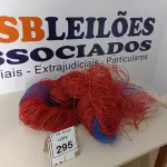 LOTE 295 - 01 LOTE COM FIOS DE NYLON PARA ROÇADEIRA. (NO ESTADO) ATENÇÃO! FAZER A VISITAÇÃO ANTES DE ARREMATAR, NÃO SABEMOS SE FUNCIONA. LEILÃO NÃO TEM GARANTIA E NEM DEVOLUÇÃO, SUJEITO A POSSÍVEIS AVARIAS VISÍVEIS/OCULTAS E/OU AUSÊNCIA DE COMPONENTES.