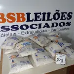 LOTE 275 - 10 PACOTES DE GRANITINA/08 PARA GRAFIADO COM 4KG CADA. (NO ESTADO) ATENÇÃO! FAZER A VISITAÇÃO ANTES DE ARREMATAR, NÃO SABEMOS SE FUNCIONA. LEILÃO NÃO TEM GARANTIA E NEM DEVOLUÇÃO, SUJEITO A POSSÍVEIS AVARIAS VISÍVEIS/OCULTAS E/OU AUSÊNCIA DE COMPONENTES.