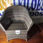 LOTE 049 - 01 CADEIRA DE JARDIM.  (NO ESTADO EM QUE SE ENCONTRA. SUJEITO A AVARIAS OCULTAS/VISÍVEIS.) AV9397R