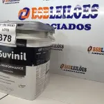 LOTE 378 - 01 BALDE DE TINTA SUVINIL INTERIORES FOSCOS 18L NA COR FOSCO BRANCO. VENCIMENTO 10/2027 (NOVO) (NO ESTADO) ATENÇÃO! FAZER A VISITAÇÃO ANTES DE ARREMATAR, NÃO SABEMOS SE FUNCIONA. LEILÃO NÃO TEM GARANTIA E NEM DEVOLUÇÃO, SUJEITO A POSSÍVEIS AVARIAS VISÍVEIS/OCULTAS E/OU AUSÊNCIA DE COMPONENTES.