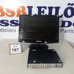 LOTE 197 - 01 MONITOR LCD 19’’ SAMSUNG E 01 DVR MARCA INTELBRAS. (NO ESTADO) ATENÇÃO! FAZER A VISITAÇÃO ANTES DE ARREMATAR, NÃO SABEMOS SE FUNCIONA. LEILÃO NÃO TEM GARANTIA E NEM DEVOLUÇÃO, SUJEITO A POSSÍVEIS AVARIAS VISÍVEIS/OCULTAS E/OU AUSÊNCIA DE COMPONENTES.