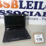 LOTE 178 - 01 NOTEBOOK SEM FONTE MARCA VECTOR.  (NO ESTADO) ATENÇÃO! FAZER A VISITAÇÃO ANTES DE ARREMATAR, NÃO SABEMOS SE FUNCIONA. LEILÃO NÃO TEM GARANTIA E NEM DEVOLUÇÃO, SUJEITO A POSSÍVEIS AVARIAS VISÍVEIS/OCULTAS E/OU AUSÊNCIA DE COMPONENTES.