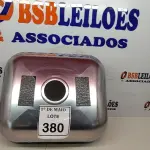 LOTE 380 - 01 CUBA EM AÇO INOX QUADRADO. (NOVO) (NO ESTADO) ATENÇÃO! FAZER A VISITAÇÃO ANTES DE ARREMATAR, NÃO SABEMOS SE FUNCIONA. LEILÃO NÃO TEM GARANTIA E NEM DEVOLUÇÃO, SUJEITO A POSSÍVEIS AVARIAS VISÍVEIS/OCULTAS E/OU AUSÊNCIA DE COMPONENTES.