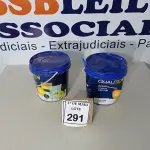 LOTE 291 - 02 GALÕES DE TINTA PARA INTERIORES DE 3,6L, SENDO 01 AMARELO SOL E 01 VERMELHO GUARANÁ MARCA QUALITEX. (NOVO) (NO ESTADO) ATENÇÃO! FAZER A VISITAÇÃO ANTES DE ARREMATAR, NÃO SABEMOS SE FUNCIONA. LEILÃO NÃO TEM GARANTIA E NEM DEVOLUÇÃO, SUJEITO A POSSÍVEIS AVARIAS VISÍVEIS/OCULTAS E/OU AUSÊNCIA DE COMPONENTES.