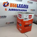 LOTE 384 - 01 LATA DE TINTA EXTERIOR/INTERIOR IQUINE DELANIL AZUL FOSCO BASE P 18L. (NOVO) (NO ESTADO) ATENÇÃO! FAZER A VISITAÇÃO ANTES DE ARREMATAR, NÃO SABEMOS SE FUNCIONA. LEILÃO NÃO TEM GARANTIA E NEM DEVOLUÇÃO, SUJEITO A POSSÍVEIS AVARIAS VISÍVEIS/OCULTAS E/OU AUSÊNCIA DE COMPONENTES.
