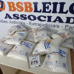 LOTE 275 - 10 PACOTES DE GRANITINA/08 PARA GRAFIADO COM 4KG CADA. (NO ESTADO) ATENÇÃO! FAZER A VISITAÇÃO ANTES DE ARREMATAR, NÃO SABEMOS SE FUNCIONA. LEILÃO NÃO TEM GARANTIA E NEM DEVOLUÇÃO, SUJEITO A POSSÍVEIS AVARIAS VISÍVEIS/OCULTAS E/OU AUSÊNCIA DE COMPONENTES.
