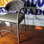 LOTE 013 - 01 CADEIRA DE JARDIM.  (NO ESTADO EM QUE SE ENCONTRA. SUJEITO A AVARIAS OCULTAS/VISÍVEIS.)  AV9974V