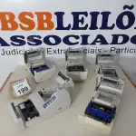 LOTE 199 - 05 IMPRESSORAS PARA CUPOM, SENDO 04 MARCA DIEBOLD. (NO ESTADO) ATENÇÃO! FAZER A VISITAÇÃO ANTES DE ARREMATAR, NÃO SABEMOS SE FUNCIONA. LEILÃO NÃO TEM GARANTIA E NEM DEVOLUÇÃO, SUJEITO A POSSÍVEIS AVARIAS VISÍVEIS/OCULTAS E/OU AUSÊNCIA DE COMPONENTES.
