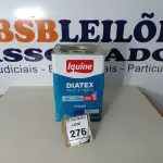 LOTE 276 - 01 LATA DE TINTA PARA INTERIORES DE 16/18 BRANCO BASE P MARCA IQUINE DIATEX. (NOVO) (NO ESTADO) ATENÇÃO! FAZER A VISITAÇÃO ANTES DE ARREMATAR, NÃO SABEMOS SE FUNCIONA. LEILÃO NÃO TEM GARANTIA E NEM DEVOLUÇÃO, SUJEITO A POSSÍVEIS AVARIAS VISÍVEIS/OCULTAS E/OU AUSÊNCIA DE COMPONENTES.