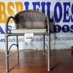 LOTE 042 - 01 CADEIRA JARDIM. (NO ESTADO EM QUE SE ENCONTRA. SUJEITO A AVARIAS OCULTAS/VISÍVEIS.) AV9405E