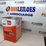 LOTE 384 - 01 LATA DE TINTA EXTERIOR/INTERIOR IQUINE DELANIL AZUL FOSCO BASE P 18L. (NOVO) (NO ESTADO) ATENÇÃO! FAZER A VISITAÇÃO ANTES DE ARREMATAR, NÃO SABEMOS SE FUNCIONA. LEILÃO NÃO TEM GARANTIA E NEM DEVOLUÇÃO, SUJEITO A POSSÍVEIS AVARIAS VISÍVEIS/OCULTAS E/OU AUSÊNCIA DE COMPONENTES.
