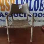 LOTE 144 - 01 CADEIRA DE JARDIM. (NO ESTADO EM QUE SE ENCONTRA. SUJEITO A AVARIAS OCULTAS/VISÍVEIS.) BH1539L