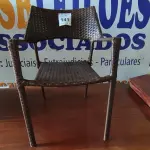 LOTE 141 - 01 CADEIRA DE JARDIM. (NO ESTADO EM QUE SE ENCONTRA. SUJEITO A AVARIAS OCULTAS/VISÍVEIS.) BH1551R