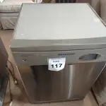 LOTE 117 - 01 LAVA LOUÇAS BRASTEMP 127VOLTS. (NO ESTADO EM QUE SE ENCONTRA. SUJEITO A AVARIAS OCULTAS/VISÍVEIS.)  BF8646F