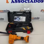 LOTE 165 - 01 MINI MOTO SERRA PORTÁTIL 48V 6 POLEGADAS DE LÂMINA COM MALETA CARREGADOR E CHAVE FENDA  (NOVO) (NO ESTADO) ATENÇÃO! FAZER A VISITAÇÃO ANTES DE ARREMATAR, NÃO SABEMOS SE FUNCIONA. LEILÃO NÃO TEM GARANTIA E NEM DEVOLUÇÃO, SUJEITO A POSSÍVEIS AVARIAS VISÍVEIS/OCULTAS E/OU AUSÊNCIA DE COMPONENTES.