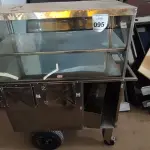 LOTE 095 - 01 CARRINHO PARA LANCHES. (NO ESTADO EM QUE SE ENCONTRA. SUJEITO A AVARIAS OCULTAS/VISÍVEIS.)