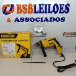 LOTE 190 - 01 FURADEIRA DE IMPACTO 220V 500W ACESSÓRIOS RÉGUA DE POSICIONAMENTO CHAVE E ALÇA  (NOVO) (NO ESTADO) ATENÇÃO! FAZER A VISITAÇÃO ANTES DE ARREMATAR, NÃO SABEMOS SE FUNCIONA. LEILÃO NÃO TEM GARANTIA E NEM DEVOLUÇÃO, SUJEITO A POSSÍVEIS AVARIAS VISÍVEIS/OCULTAS E/OU AUSÊNCIA DE COMPONENTES.