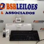LOTE 286 - 01 TECLADO PARA COMPUTADORE. (NO ESTADO EM QUE SE ENCONTRA. SUJEITO A AVARIAS OCULTAS/VISÍVEIS.)
