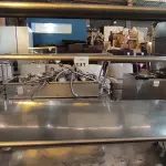 LOTE 131 - 01 BALCÃO EM INOX. (NO ESTADO EM QUE SE ENCONTRA. SUJEITO A AVARIAS OCULTAS/VISÍVEIS.) AV9452R