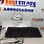 LOTE 286 - 01 TECLADO PARA COMPUTADORE. (NO ESTADO EM QUE SE ENCONTRA. SUJEITO A AVARIAS OCULTAS/VISÍVEIS.)