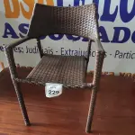 LOTE 229 - 01 CADEIRA DE JARDIM. (NO ESTADO EM QUE SE ENCONTRA. SUJEITO A AVARIAS OCULTAS/VISÍVEIS.) BH1551S