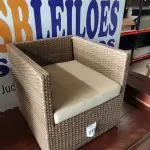 LOTE 210 - 01 POLTRONA DE JARDIM. (NO ESTADO EM QUE SE ENCONTRA. SUJEITO A AVARIAS OCULTAS/VISÍVEIS.) BH1539Y