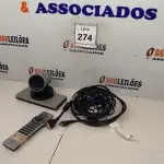 LOTE 274 - 01 CAMERA CISCO PARA VIDEO CONFERENCIA. (NO ESTADO EM QUE SE ENCONTRA. SUJEITO A AVARIAS OCULTAS/VISÍVEIS.)