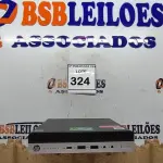 LOTE 324 - 01 CPU HP ELITE DESCK SEM FONTE.  (NO ESTADO EM QUE SE ENCONTRA. SUJEITO A AVARIAS OCULTAS/VISÍVEIS.) BD0548M